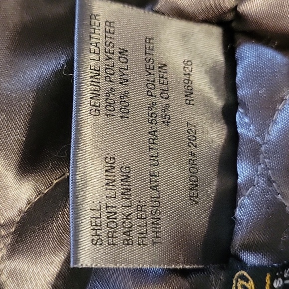 Men leather jacket - Picture 10 of 10